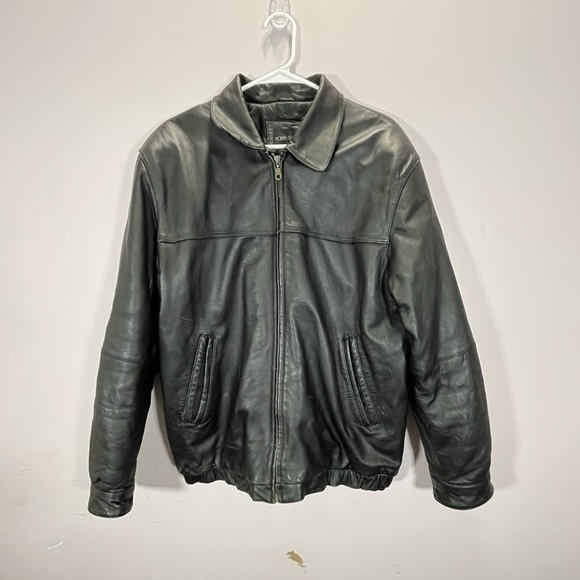 Vintage Modern Elements Women’s Black 100% Genuine Leather Motorcycle Jacket - Picture 3 of 14